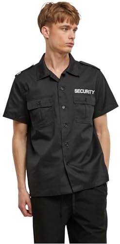 Brandit Herren Security Us Shirt Short Sleeve Klassisches Hemd