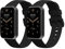 kwmobile 2x Sportarmband kompatibel mit Xiaomi Mi Band 7 Pro Armband - Fitnesstracker Band Set aus TPU Silikon