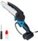 Mini Chainsaw Cordless 6-Inch Handheld Chainsaw Compatible with Makita 18V Battery, for Courtyard Garden Household Tree Branch Trimming (Tools only)