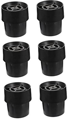 BIUDECO 6St Trampolin Bodenmatte Fußpolster für Möbel Endkappen für Stuhlbeine Tischfußmatten Stuhlfußbezüge Schutzpolster Stumm rutschfeste Matte Zubehör Stiefel