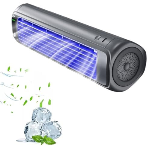 LIUZHIPENG Cooling Ace Climatiseur portable silencieux avec 3 vitesses, ventilateur de refroidissement silencieux sans pales pour bureau, chambre à coucher, cuisine