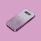 PAIXIKYZ Kompatibel mit Samsung Galaxy Note 8 Elektroplattierte Transparente TPU + Glitzerpapier Weiche Handyhülle