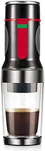 XFZJCHAP TEmkin Tragbare Handpresse-Kaffeemaschine, Mini-Hand-Espressomaschine