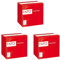 Fato - Einwegpapierservietten, Ideal für Aperitifs und Cocktails, Packung mit 100 Servietten, Größe 24x24, 4-fach gefaltet, 2-lagig, Farbe Rot, 100% reines Zellulosepapier, FSC-zertifiziert