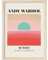 HKAHF AJWUQ Berühmte Andy Warhol Leinwand Poster Sonnenaufgang Wandkunst Andy Warhol Malerei Andy Warhol Druck Wohnzimmer Dekor Bild 30x40cm Kein Rahmen