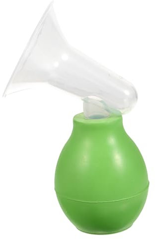 HAMPPLIES Handmilchsammler Für Frauen Zum Stillen Manuelle Aus Gummi Und Kunststoff Anti Reflux Geräuscharm Für Schmerzfreies Abpumpen Praktische Nutzung Zu Hause
