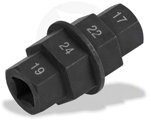 CHIAVE ATTREZZO SMONTA RIMUOVI PERNO RUOTA ASSE 17 19 22 24 MM PER MOTO RUOTA ANTERIORE POSTERIORE