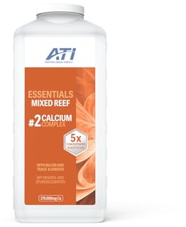 ATI Essentials Mixed Reef 2 – 2700 ml, hochkonzentriertes Calcium-Komplex für Meerwasseraquarien, ideal für Mischbecken, enthält BOR, Brom, Kalium, Magnesium, Strontium