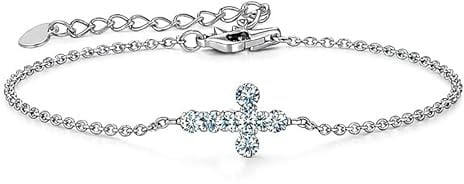 UNIQAL Germany | Moissanit Armband Damen 925 Sterlingsilber 1,21–4,95 g, 0,02–3,00 Karat, D Farbe VVS1, verstellbar, mit GRA Zertifikat, Diamantoptik