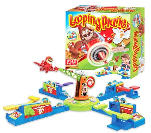 Eagle Plane Toy - Gioco aereo con gambi di pollo elettrico, modello d'azione colorato | Giocattoli interattivi per bambini, ragazze, intrattenimento interno ed esterno, attività di apprendimento