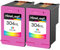 Nineleaf wiederaufbereitete Tintenpatrone kompatibel mit HP 304XL 304 XL Deskjet 3700 3720 3721 3722 3730 3732 3733 3752 3755 3758 Drucker Hohe Tinte Kapazität (1 schwarz, 1 Dreifarbige)