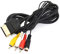 Link-e : Câble de connexion AV (audio/video) RCA avec sortie S-Video compatible avec la console XBOX 1ère génération