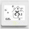 BecaSmart Series 002 WiFi Termostato Calefacción para Caldera,Termostato Inteligente de 5+2 Programmabile Control con Smart Life/Tuya, Compatible con Alexa, Google Home(Calentador Blanco)