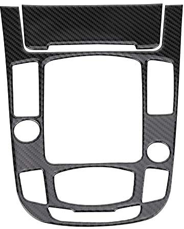 Auto Innenausstattung Schalttafelverkleidung Aufkleber, Carbon Mittelkonsole Schalttafelverkleidung Verkleidung für