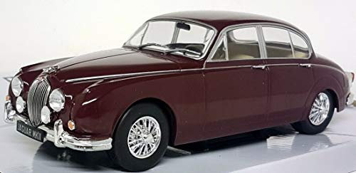 Whitebox WB124029 kompatibel mit Jaguar MK II dunkelrot Maßstab 1:24
