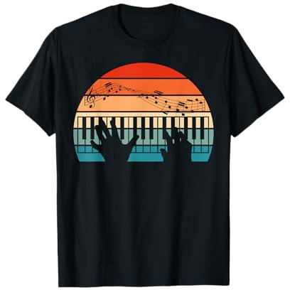 Keyboard Klaviermusik Dynamik Theorie Musiker Klavier T-Shirt