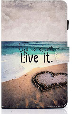 Custodia per Lenovo Tab M10 Plus, Protettiva Custodia Cover in pelle PU per Lenovo Tab M10 FHD Plus TB-X606F 10.3 Inch, Spegnimento Automatico