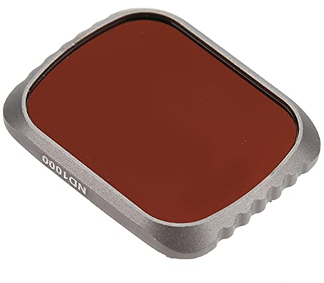 Drone ND Filter, Light Aluminium Optical Glass Drone HD Drone Lens ND1000 Filter mit Stirage Box,für Mavic Air 2S Objektiv,Einfache Installation Drohnenzubehör