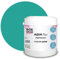 BOX DECO COULEURS Peinture murale acrylique aspect satin Aqua Déco - 2,5 L, Vert Emeraude