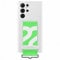 Samsung Official S22 Ultra Silicone Cover with Strap White