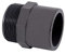 jardiboutique - Embout, ø50 mm et 63 mm, fileté 2, PVC pression.