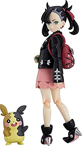Pokemon Mitte: figma Marnie Actionfigur mit Morpeko