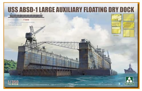 TAKOM model 6006 uss absd-1 large auxiliary floating dry dock