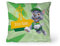 PICANOVA – PAW Patrol Rocky Kissen mit Name 60x60cm – mit Füllung – Text individuell Bedruckt – Zierkissen Dekokissen – Schlaf- und Wohnzimmertauglich