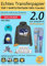 TransOurDream Bügelfolie Transferfolie zum Aufbügeln für dunkle T-Shirts, Jeansstoffe und Leinentasche (5 Blatt A4, Graue Folie), bedruckbares HTV-Folie für Tintenstrahldrucker (D-3-2.0-5)