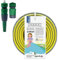 MAKA Kit Tubo Acqua Giardino 1/2 Pollice 12.5mm con Accessori Innesto Rapido Pressione 40 Bar 6 Strati Flessibile con Doppio Rinforzo Retinato Antitorsione Resiste Caldo Gelo UV Riciclabile (50 mt)