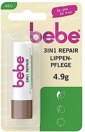 bebe Lippenpflege 3-In-1 Repair, 4,9 g