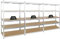 PROREGAL Mega Deal | 3X Schwerlastregal Ragnar | HxBxT 180x120x60 cm | Fachlast 175kg | Verzinkt | Garagenregal Kellerregal Werkstattregal Lagerregal Steckregal