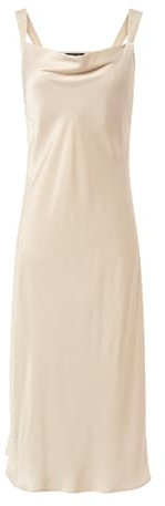 Comma Midi Kleid aus Satin