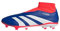 adidas Predator League Laceless Football Boots Firm Ground, Botas de fútbol Unisex Adulto, Lucid Blue/Cloud White/Solar Red, 42 2/3 EU
