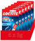 Super Glue-3 - Colla potente per legami vetro su vetro, colla liquida resistente all'acqua e ai detergenti, trasparente (6 x 3 g)