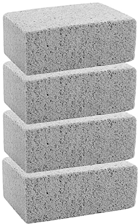 4/8x Grill Reinigung Brick Grillrost Clean Block BBQ Rack Reinigungswerkzeug 4 Stück, 4 Stück, 10x7x4cm