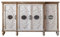 EINES Buffets und Sideboards Retro-Sideboard aus massivem Holz, geschnitzter und abgenutzter Aufbewahrungsschrank, B&B Wohnzimmer-Eingangs-TV-Schrank Farmhouse Buffet Server Bar Weinschrank