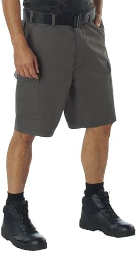 Rothco BDU Cargo Shorts Men’s Outdoor Shorts Hiking Shorts, Charcoal Grey, X-Large