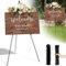 CEWROM Künstler Staffelei Stand, Staffelei Groß,160cm Verstellbares Stativ Tisch Kunst Leinwand Malerei Display, mit Tragebeutel, Staffelei Hochzeit, Easy Folding, für Malerei, Show, Hochzeit Poster