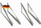 Halterung Aufständerung für Solarpanel Solarmodul Balkonkraftwerk PV bis 114cm 19% MwSt 2Paar