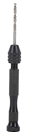 46 Pieces Micro Twist Drill Bits, Hand Drill is Easy to Carry, Adjustable Bit Holder, Suitable for Wood, Plastic, Rubber, PVC, Walnut