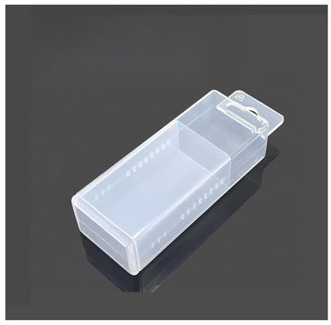 ZSjing Werkzeugkasten Teile Aufbewahrungsbox Bohrer Fräser Box Rechteckig Teleskopbox Spiralbohrer Box Gewindebohrer Zubehör Werkzeugverpackung