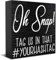 Oh Snap Tag Us In That Schild Hochzeit Hashtag Social Media Holzbox Schild Vintage Schilder Dekor Lustiges Bauernhaus Holzkiste Schild Home Decor Rustikal Quadratisch Schreibtisch Dekor Schild für