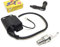 CDI Zündspule Set inkl. B9ES Zündkerze & Stecker passend für Piaggio Free, Sfera NSL 50/80, TPH, Zip 2T – Komplettset Zündung Roller Mofa