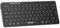 TECKNET Mini Bluetooth Tastatur Kabellos, Easy-Switch zwischen bis zu 3 Geräte(BT1+BT2+BT3), Slim Wireless Keyboard Deutsches QWERTZ, Funktastatur für PC,Tablet, Laptop