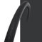 Neumático de bicicleta de carretera 700 x 23 C, diseño sólido sin cámara, neumático de bicicleta de engranaje fijo urbano para montar a diario (negro)