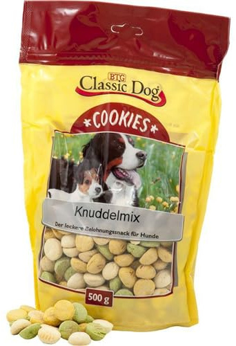 CLASSIC Dog Snack Cookies Knuddelmix 500g