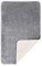 Sentidos Badematte Badteppich rutschfeste,weicher Badezimmerteppich Wasserabsorbierend maschinenwaschbar Badvorleger für Dusche, Badewanne, Toilette 60 x 100 cm Grau