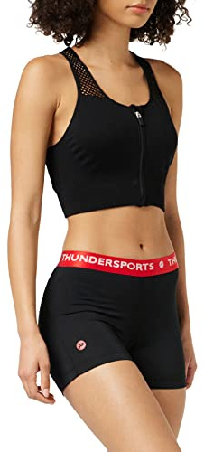 Pure2Improve Damen Thundersports Shorts, schwarz, S