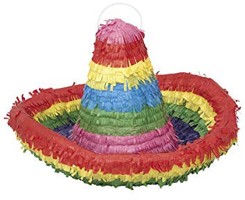 Vegaoo Sombrero-Piñata - Bunt